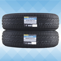 155/65R14 75S DUNLOP ダンロップ EC202L 23年製 正規品 送料無料 2本セット税込 \9,900 より 1_画像1