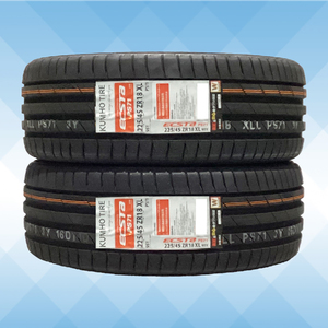 225/45R18 95Y XL KUMHO クムホ ECSTA PS71 24年製 正規品 送料無料 2本税込 \18,920 より 1