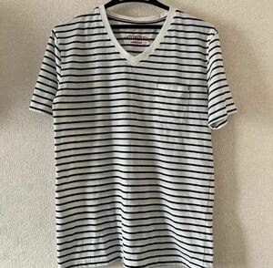 半袖 Tシャツ ボーダー 古着 M