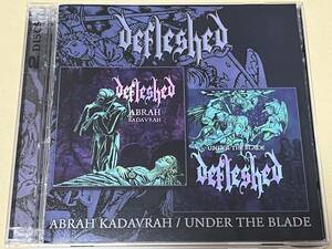 2CD!!DEFLESHED/ABRAH KADAVRAH / UNDER THE BLADE/デスラッシュ/THE CROWN/IMPIOUS/DARK FUNERAL