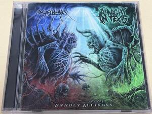 A NIGHT IN TEXAS / ANGELMAKER/Split CD/UNHOLY ALLIANCE/デスコア