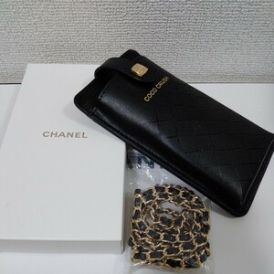 CHANEL ノベルティ ココクラッシュ シャネル ポーチ スマホ入れ