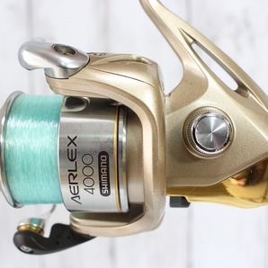 【即決】SHIMANO シマノ スピニングリール AERLEX 4000の画像3