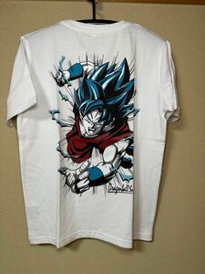 ドラゴンボール超 孫悟空スーパーサイヤ人ブルー半袖Tシャツ Mサイズ 未使用品