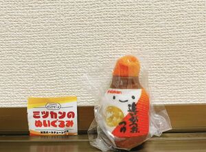 【新品未開封】にっこりーノ　ミツカンのぬいぐるみ　追いがつおつゆ　追いがつお　つゆ　ガチャ　ガチャガチャ　ぬいぐるみ