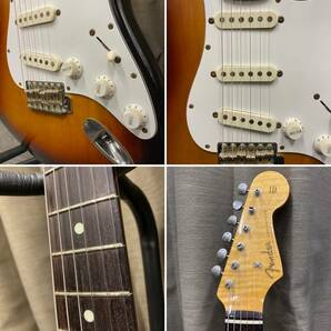 【MH-7105】中古品 Fender フェンダー エレキギター Stratocaster ストラトキャスター ジャパンメイド Eシリアル 音出しOKの画像6