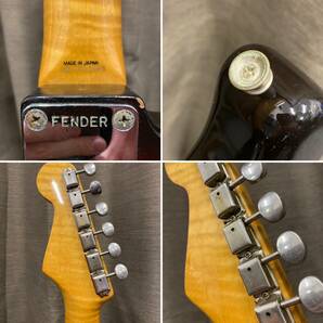 【MH-7105】中古品 Fender フェンダー エレキギター Stratocaster ストラトキャスター ジャパンメイド Eシリアル 音出しOKの画像8