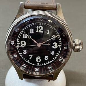 ●【MH-7062】海軍天測時計 レプリカ クオーツ式 空兵 第三六一三號 メンズ 腕時計 稼働品【レターパックプラス可】の画像1