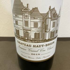 【MH-7132】★クール便★未開栓 CHATEAU HAUT BRION シャトーオーブリオン 2018 赤 ワイン 14.5％ 750ml ワインセラーにて保管の画像2