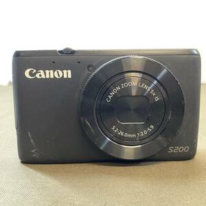 ●【MH-6766】中古現状品 Canon キャノン PowerShot S200 PC2033 コンパクトデジカメ パワーショット バッテリー欠品【レタパプラス可】