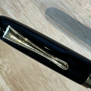 ☆手造り万年筆 WARRANTED ワランテッド 585刻印 14KARAT PEN 万年筆 筆記用具☆IRIDOSUMIN 50 インク止め式☆の画像8