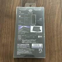 ☆未開封品☆スマホケース☆Xperia 10 II☆耐衝撃 手帳型ケース TETRA サイドマグネット☆ダークネイビー☆レイアウト_画像3