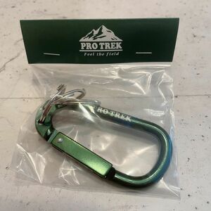 カラビナ キャンプ　PRO TREK アウトドア　キャンプ　緑　グリーン