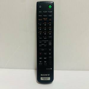SONY ソニー ミニディスク デッキ 用 純正リモコン RM-D10J MDS-JE770 MDS-S500