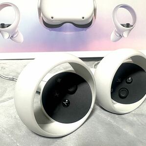 Oculus（Meta） Quest2 64GB オールインワンVRヘッドセット オキュラス メタクエスト2 完動品 おまけセットの画像8