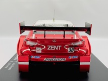 未使用【絶版】EBBRO　エブロ　1/18　ZENT CERUMO RC F No.38　SUPER GT500 2015　ゼント　セルモ　岡山　立川祐路 / 石浦宏明【81028】_画像7