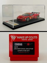 未使用【絶版】MAKE UP　EBBRO　エブロ　1/43　JIMGAINER DIXCEL DUNLOP 458 GT2 SGT300 2011 No.11　ジムゲイナー　フェラーリ 【44678】_画像10