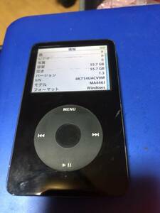 iPod Classic第5.5世代改60GB 　液晶欠陥　電池元気