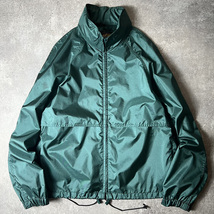 80s 黒タグ Eddie Bauer 収納フード ナイロン マウンテン パーカー ジャケット M / 80年代 ビンテージ エディーバウアー_画像1