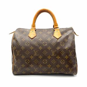 LOUIS VUITTON ルイヴィトン モノグラム スピーディ 30 ミニボストンバッグ ハンドバッグ ブラウン の画像1