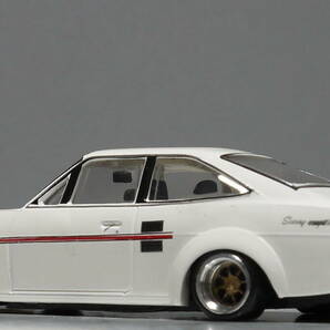 トイズキャビン改 1/64 ダットサン サニー1200クーペ GX-5④ ワークス ワタナベ アルミ 深リム 旧車 街道レーサー グラチャン スタンス LBWの画像10