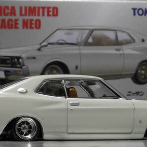 トミカリミテッド改 1/64 日産 ローレル2000SGX ブタケツ ハヤシ アルミ製 深リム 旧車 グラチャン 街道レーサー 国産名車 JDM LBW の画像4