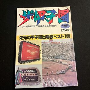 ザ甲子園○昭和58年9月5日発行○甲子園○野球○高校球児○日本スポーツ出版社○早稲田実業○中京○池田