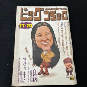 ビッグコミック○昭和49年11月10日発行○No.189○ゴルゴ13○さいとうたかを○シュマリ○手塚治虫○九頭竜○石森章太郎