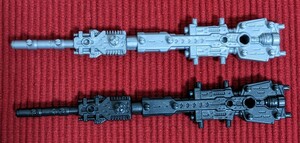 ゾイドワイルド A-Zロングレンジレーザーガン 2セット シルバーチタン スチールメタル 改造武器 ZOIDS 非売品 キャンペーン カスタム