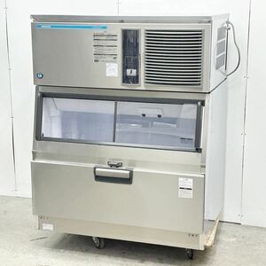 2019年製 ホシザキ キューブアイスメーカー 230㎏製氷機 スタックオンタイプ IM-230DM-1-LA W1080×D790×H1480 業務用 三相200V 中古 厨房