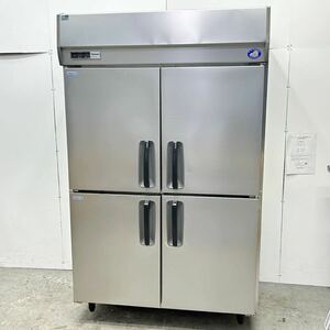 縦型冷凍冷蔵庫 パナソニック SRR-K1283C2 W1200×D800×H1950 業務用 2室冷凍2室冷蔵 三相200V 2014年 中古 厨房 （HRF-120ZF3検討の方