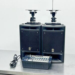 YAMAHA ポータブルPAシステムスピーカー STAGEPAS300 ミキサー STAGEPAS500 中古