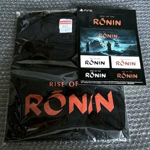 Rise of the Ronin PS5 体験会限定 Tシャツ L ステッカー 非売品 ノベルティ