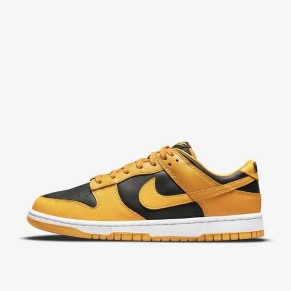 NIKE DUNK LOW RETRO Championship GOLDENROD 28cm IOWA ナイキ ダンク レトロ チャンピオンシップ ゴールデンロッド US10 アイオワ