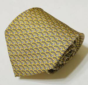 *dunhil| Dunhill | Dunhill necktie | used | beautiful goods |No.540