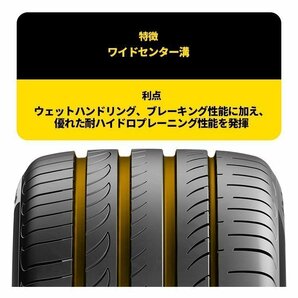 2024年製 PIRELLI POWERGY 245/45R18 245/45-18 100Y XL ピレリ パワージー パワジー DRAGONSPORTの後継品 4本送料税込55,998円~の画像4