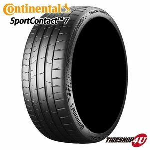 2022年製 Continental ContiSportContact7 285/35R19 285/35-19 (103Y) XL 4本セット コンチ スポーツコンタクト CSC7 4本SET