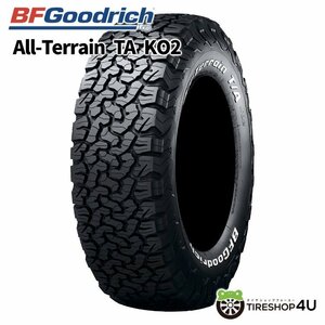 BFGoodrich オールテレーン T/A KO2 285/70R17 285/70-17 LT 121/118R RWL ホワイトレター BFグッドリッチ 取寄せ品 4本送料税込133,518円~