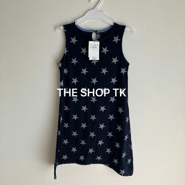 【THE SHOP TK】140㎝ノースリーブワンピース