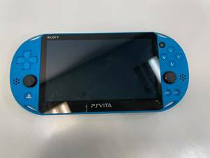 **14293 SONY PlayStation Vita PS Vita body only aqua blue PCH-2000