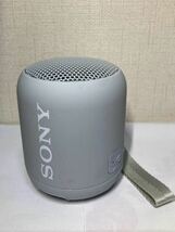 SONY◆Bluetoothスピーカー SRS-XB12 (H) [グレー]_画像1