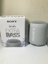 SONY◆Bluetoothスピーカー SRS-XB12 (H) [グレー]_画像5