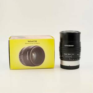 Lensbaby レンズベビー Velvet 56mm F1.6 Nikon ニコン Z カメラ用MF レンズ