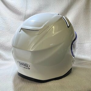 【中古品】SHOEI J-CruiseⅡ Ｌサイズ ルミナスホワイト ショーエイ ジェイクルーズ２の画像3