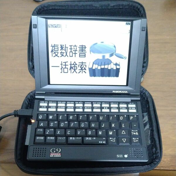 ジャンク品 セイコーインスツル 電子辞書 PASORAMA SII