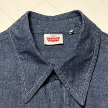 LEVI'S LVC 60's Chambray Shirt BIG-E 復刻 リーバイス ビンテージ ヴィンテージ シャンブレー シャツ ビッグE オレンジタブ トルコ製_画像3