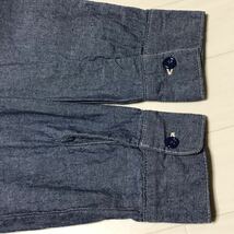 LEVI'S LVC 60's Chambray Shirt BIG-E 復刻 リーバイス ビンテージ ヴィンテージ シャンブレー シャツ ビッグE オレンジタブ トルコ製_画像4