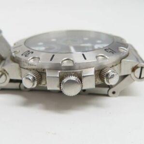 8021/dt/04.01 BROOKIANA ブルッキアーナ BA-1604 クロノグラフ 黒 シルバー メンズ 腕時計の画像3