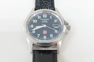 9048/ha/04.01 Junk BUCHERERbfela-955-905 SWISS MILITARY Swiss Military QZ wristwatch 