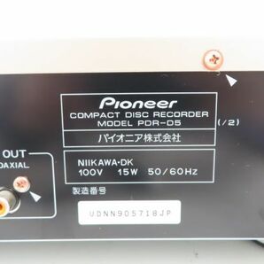 1180/ka/04.13 同梱不可 パイオニア CDレコーダー PDR-D5 通電確認済みの画像8